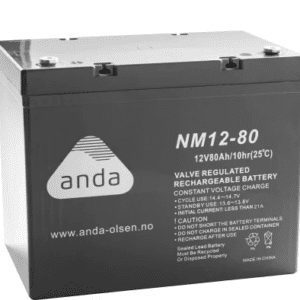 AGM Batteri NM12V 80AH (C10) T12