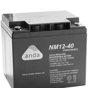 AGM Batteri NM12V 40AH (C10) T12