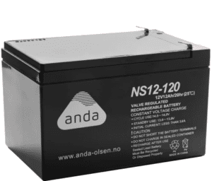 AGM Batteri NS12V 12AH (C20) T2